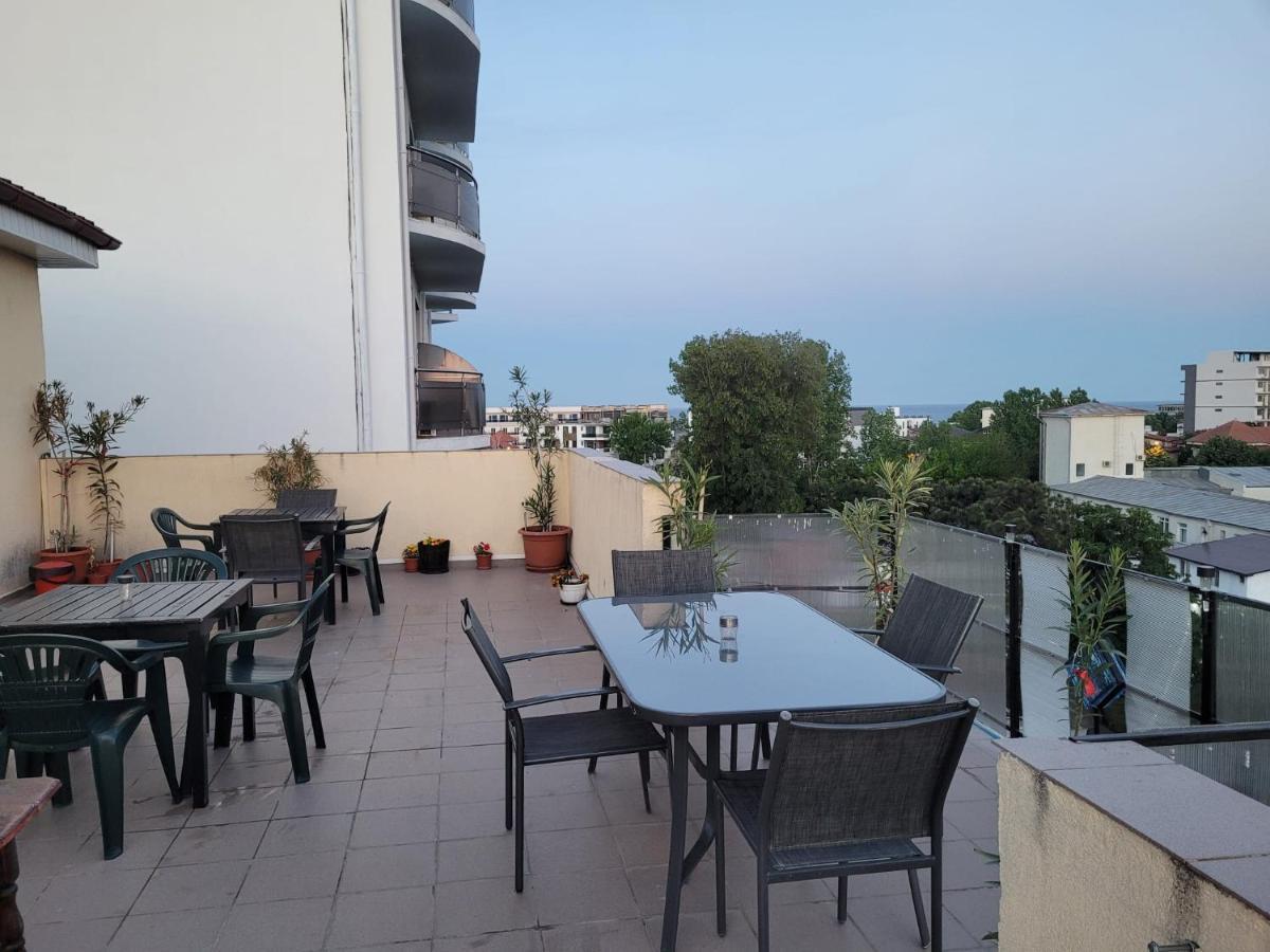 Cazare Eforie Nord, Plaja Acapulco, Garsoniere Four Studios, Bucatarie Comuna, Baie Proprie, Etaj 4, Fara Lift מראה חיצוני תמונה